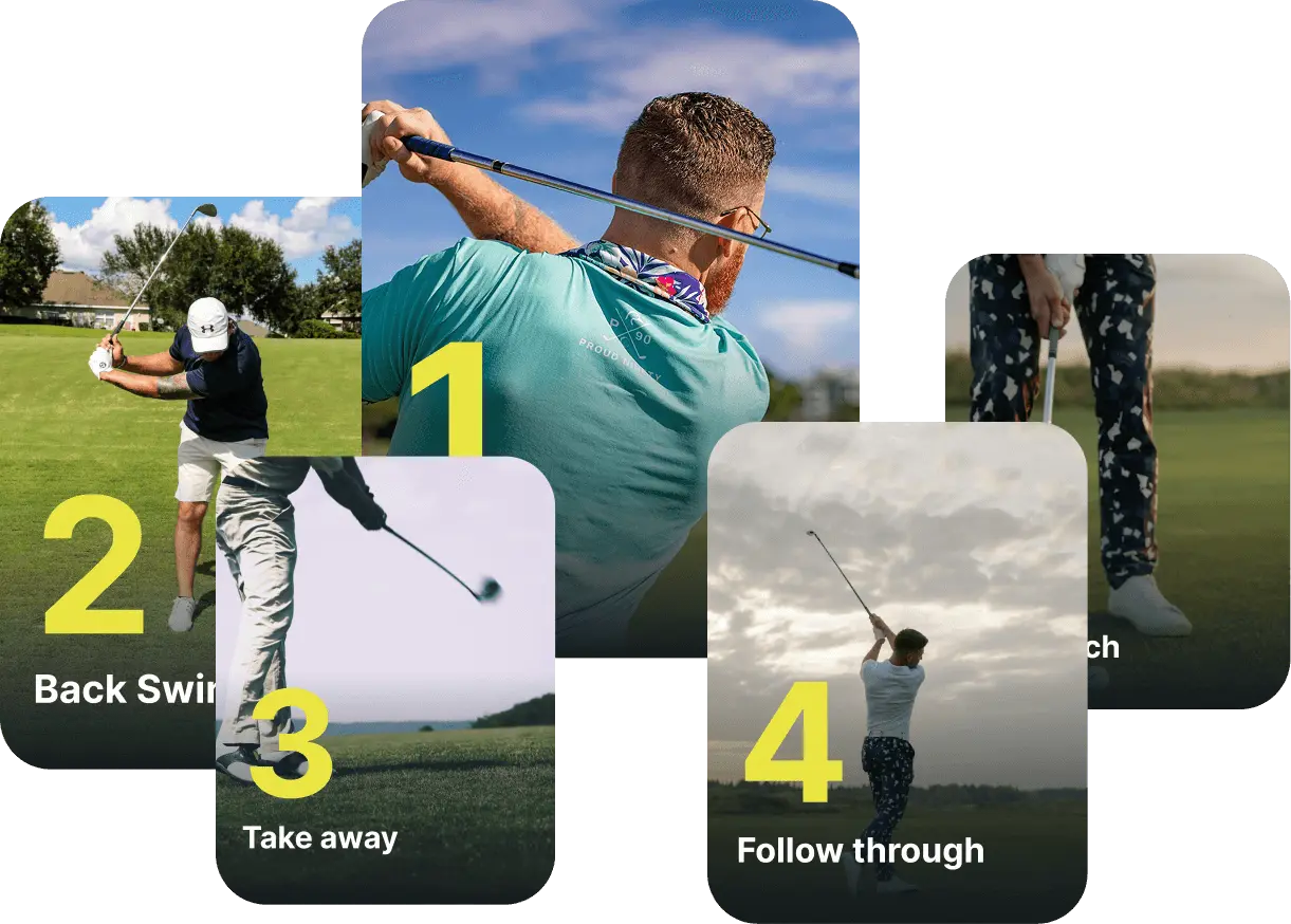 App screenshot showing improvement drills